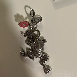 Brighton frog keychain